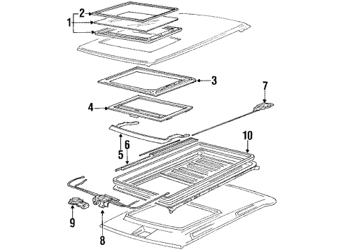 1990 Mitsubishi Sigma Sunroof