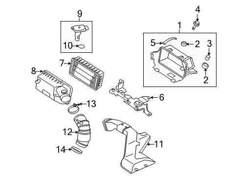 2012 Mitsubishi Lancer Filters