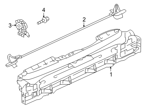 2012 Mitsubishi Outlander Tail Gate