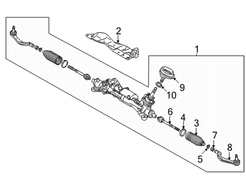 2024 Mitsubishi Outlander Steering Gear & Linkage
