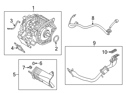 2020 Mitsubishi Outlander Electrical Components