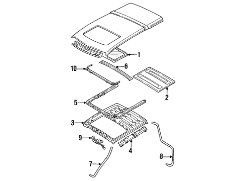 1993 Mitsubishi Expo Sunroof