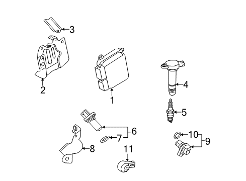 2012 Mitsubishi Lancer Ignition System