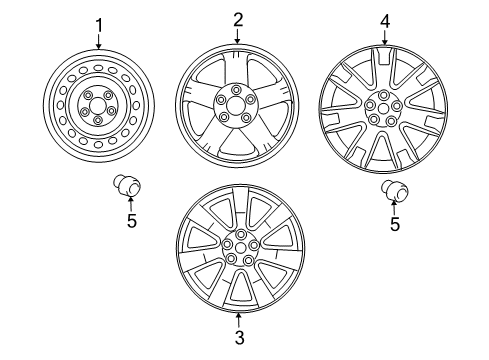 2012 Mitsubishi Outlander Wheels