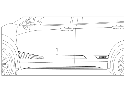 2024 Mitsubishi Outlander Decals