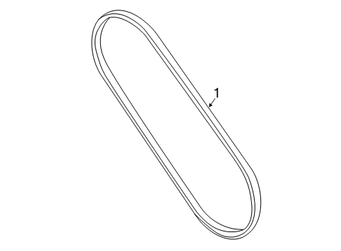 2020 Mitsubishi Outlander PHEV Belts & Pulleys