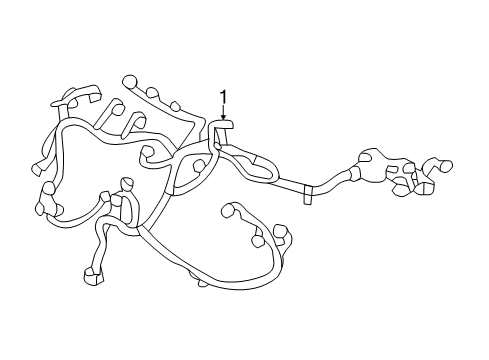 2014 Mitsubishi Mirage Wiring Harness