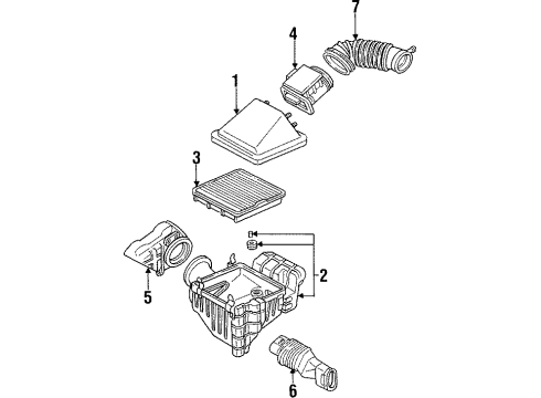1995 Mitsubishi Montero Filters