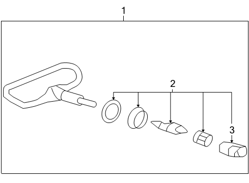 2012 Mitsubishi Lancer Tire Pressure Monitoring