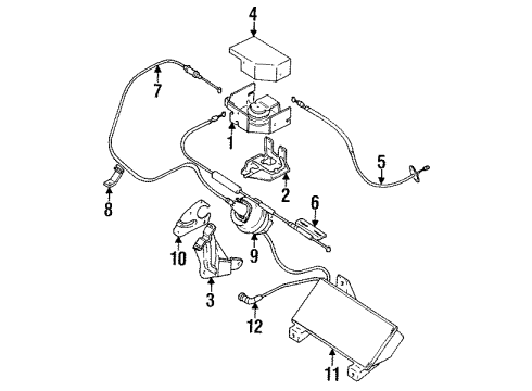 1997 Mitsubishi Eclipse Cruise Control System
