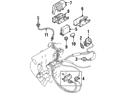 2002 Mitsubishi Mirage EGR System