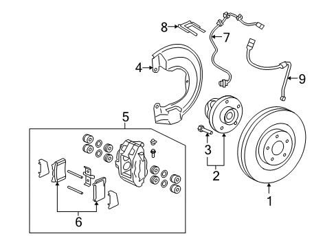 2012 Mitsubishi Lancer Anti-Lock Brakes