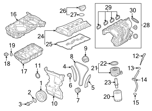 2022 Mitsubishi Eclipse Cross Intake Manifold