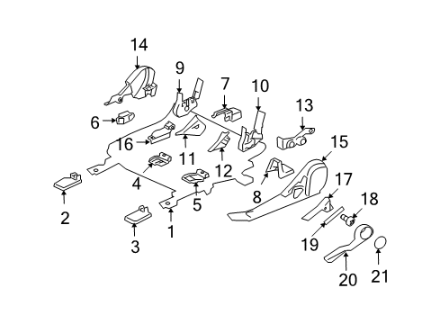 2017 Mitsubishi Lancer Tracks & Components
