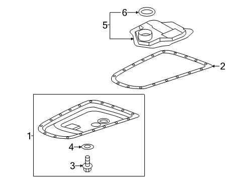 2020 Mitsubishi Outlander Sport Transaxle Parts