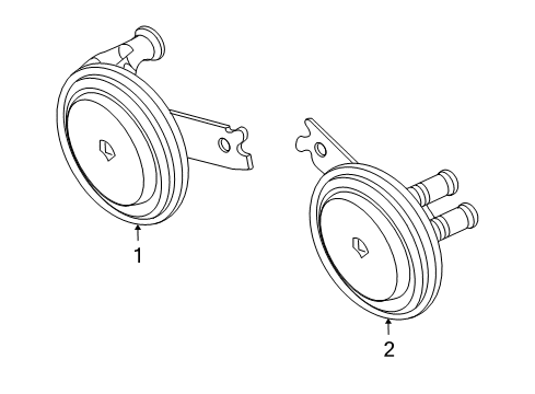 2008 Mitsubishi Outlander Anti-Theft Components