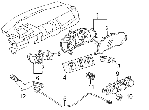 2008 Mitsubishi Lancer Automatic Temperature Controls