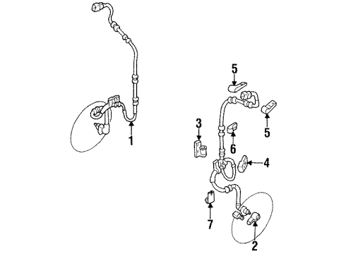 1995 Mitsubishi Expo Anti-Lock Brakes