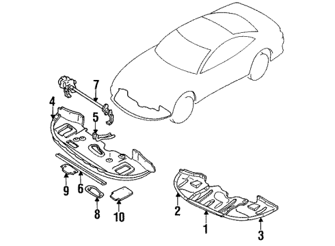 1999 Mitsubishi 3000GT Spoiler