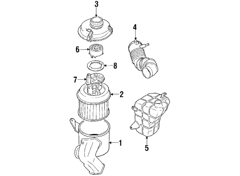 1990 Mitsubishi Eclipse Powertrain Control Diagram