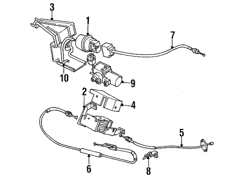 1998 Mitsubishi Eclipse Cruise Control System Diagram 2