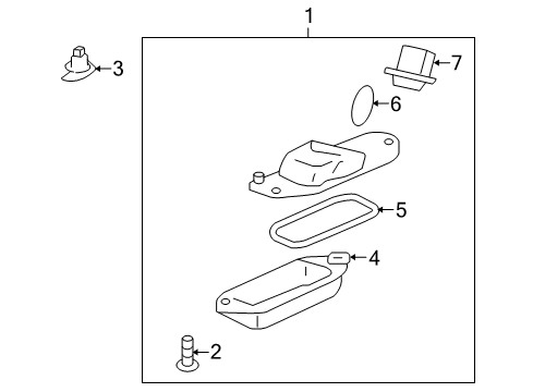 2012 Mitsubishi Lancer Bulbs Diagram 14