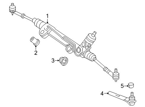 2006 Mitsubishi Raider Steering Gear & Linkage