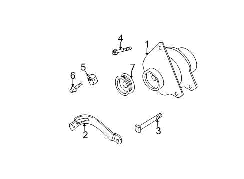 2000 Mitsubishi Eclipse Alternator Diagram 2