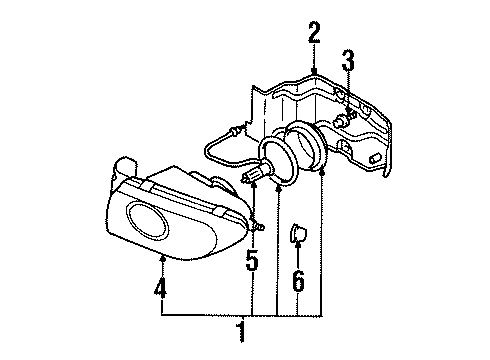 1998 Mitsubishi Eclipse Fog Lamps Diagram