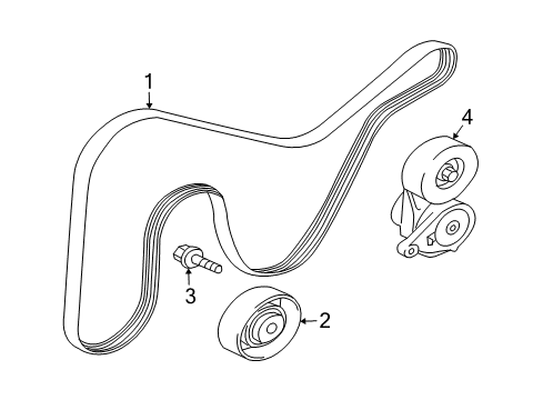 2011 Mitsubishi Galant Belts & Pulleys