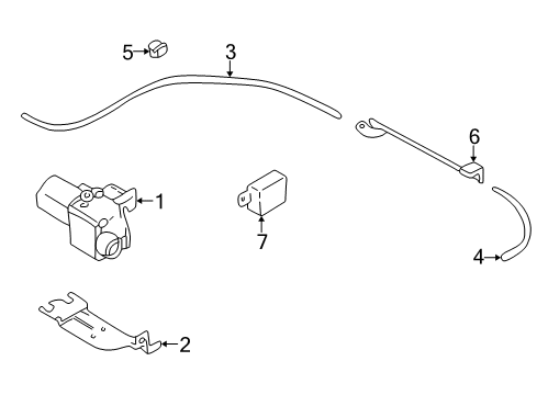2003 Mitsubishi Galant Cruise Control System