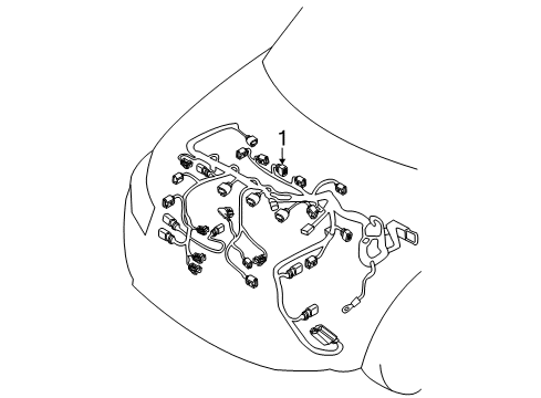 2017 Mitsubishi Outlander Wiring Harness