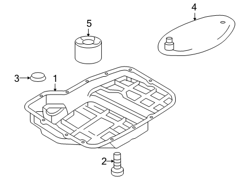 2007 Mitsubishi Raider Filter Diagram for 05179267AD
