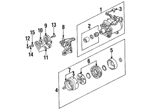 1997 Mitsubishi Eclipse Switches & Sensors