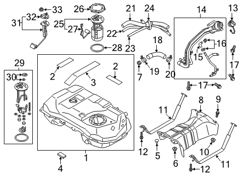 2022 Mitsubishi Eclipse Cross Fuel Supply