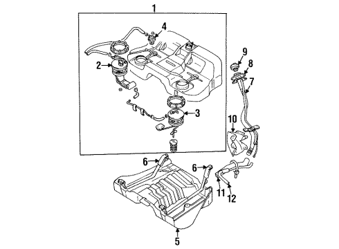 1996 Mitsubishi Eclipse Senders Diagram 2