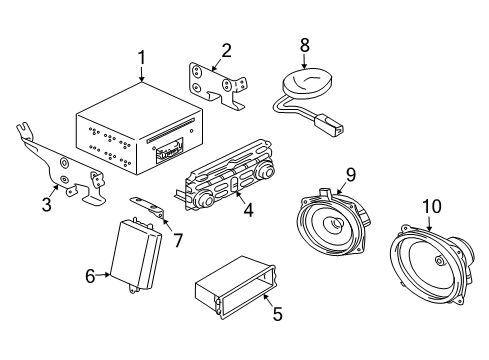 2011 Mitsubishi Galant Sound System