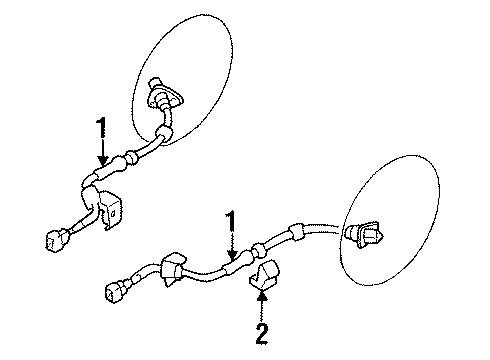 1995 Mitsubishi Expo Anti-Lock Brakes Diagram 2