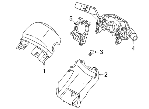 2024 Mitsubishi Outlander Switches