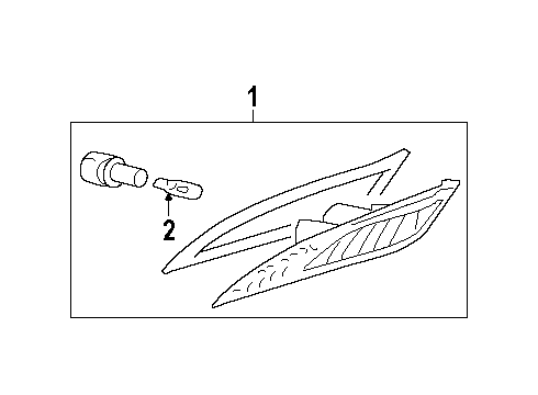 2004 Mitsubishi Diamante Bulbs Diagram 3