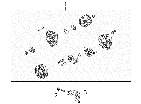 2003 Mitsubishi Outlander Alternator Diagram 2