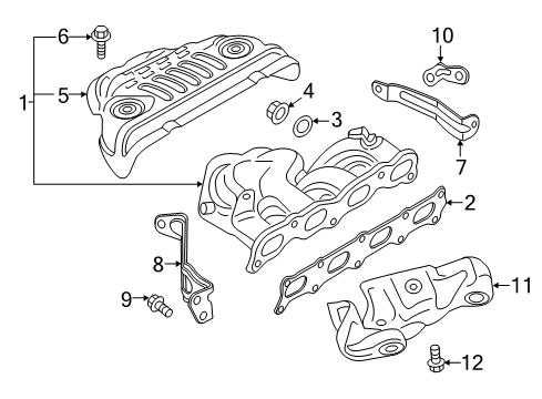 2017 Mitsubishi Outlander Sport Exhaust Manifold Diagram 2
