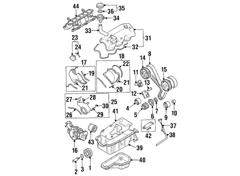 1995 Mitsubishi Montero Intake Manifold