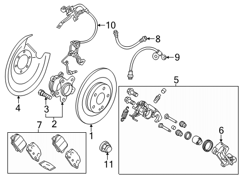 2025 Mitsubishi Outlander PHEV Rear Brakes