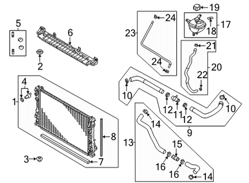 2024 Mitsubishi Outlander Cooling System