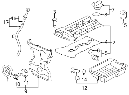 2012 Mitsubishi Lancer Emission System