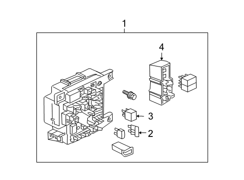 2015 Mitsubishi Lancer Fuse & Relay Diagram 4