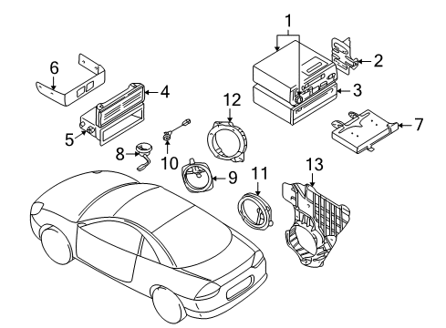 2004 Mitsubishi Eclipse Sound System