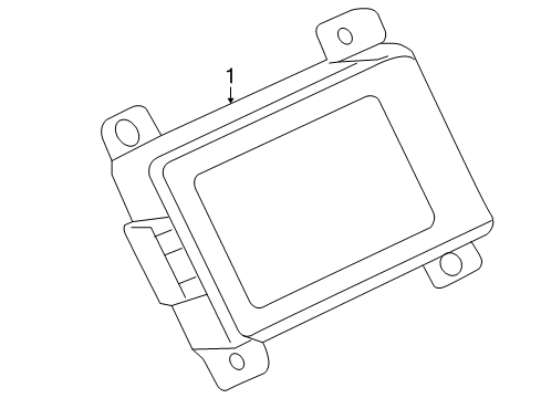 2017 Mitsubishi Lancer Communication System Components