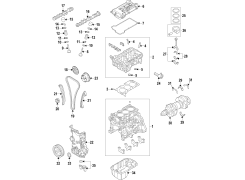 2017 Mitsubishi Mirage Camshaft & Timing
